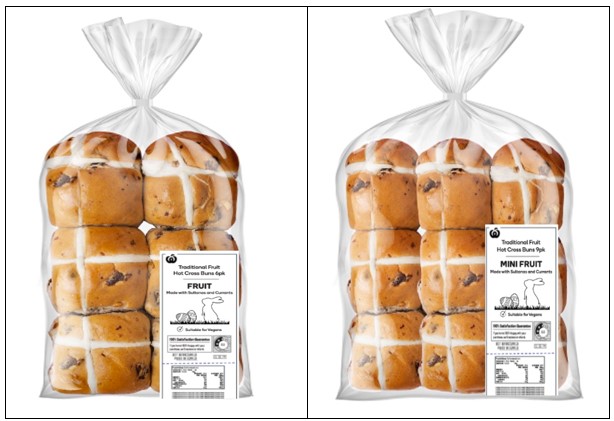 Woolworths Hot Cross Buns